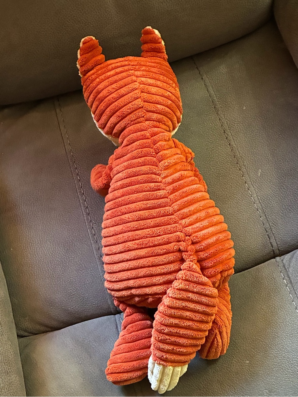 Jellycat 17" Cordy Roy Fox Plush London Corduroy Stuffed Animal Toy Orange - Picture 5 of 13